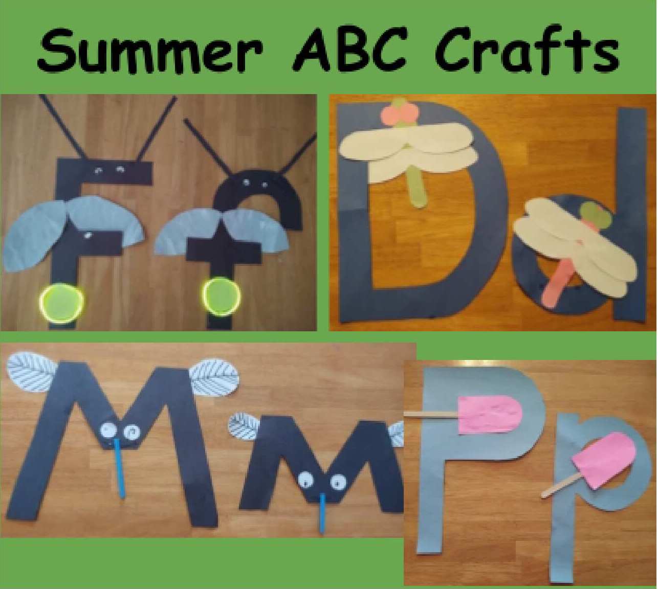 Summer Letter Crafts